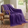 Bedsure | Rayon Derived from Bamboo Cooling Woven Waffle Blanket - 4 of 4