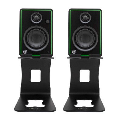 Mackie CR4-XBT 4-Inch Multimedia Monitors with Bluetooth (Pair) with Stands