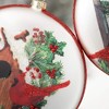 5.5"H Sullivans Cardinal Disc Ornament - Set of 2  Multicolored Christmas Ornaments - 2 of 2