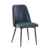 Jofran,Maddox Mid-Century Modern Faux Leather Upholstered Dining Chair (Set of 2) - 3 of 4