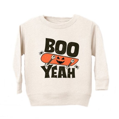 The Juniper Shop Boo Yeah Skateboard Toddler Graphic Sweatshirt