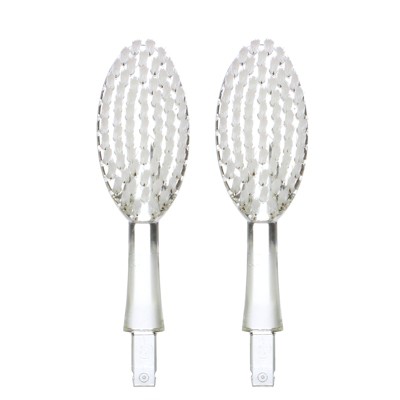 RADIUS Big Brush Head Replacement, Soft, Left/Right Hand, 2 Pack,