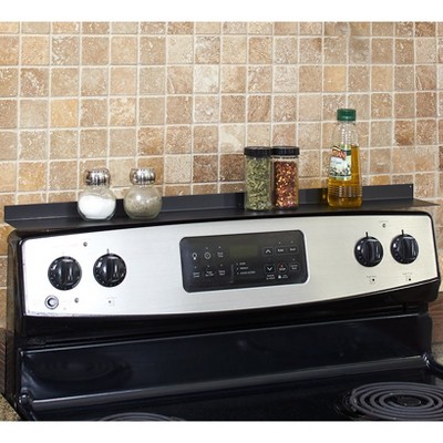 The Lakeside Collection Magnetic Instant Stove Top Shelf for Kitchen Organization