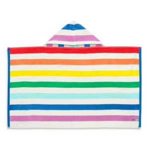 Primary Kids Stripe Hoodie Towel - 1 of 2
