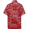 LA LEELA Mens Hawaiian Shirts Short Sleeve Button Down Shirt Men's Party Shirts Casual Vacation Summer Tropical Island Shirts Funny - 2 of 4
