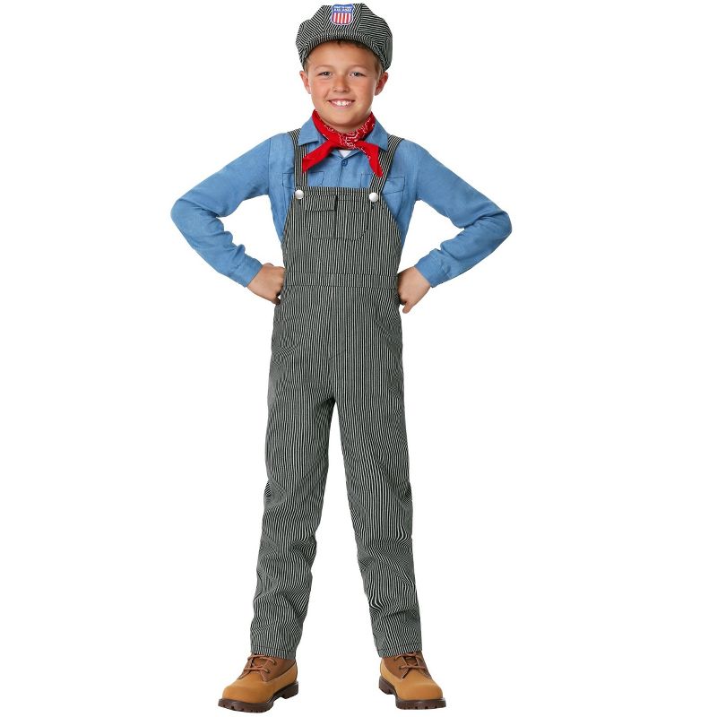HalloweenCostumes.com Train Engineer Costume for Children, 1 of 4