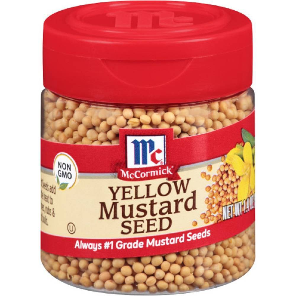 UPC 052100002545 product image for McCormick Mustard Seeds - 1.4oz | upcitemdb.com