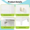 Phiestina 20" White Bathroom Vanity with Sink, Soft Close Door, Storage Rack & Drawer, Modern Style - 2 of 4