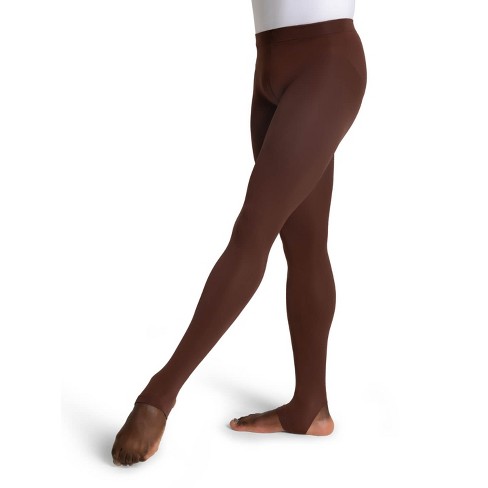Capezio Black Footless Tight W Self Knit Waist Band, Child One Size : Target