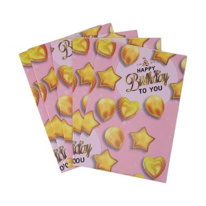 Unique Bargains Gift Wrap Paper Glossy Coated Paper 27.56x19.69inches 5 Pcs - 1 of 4