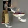 1pc Resin Mushroom Hanging Shelf - Decorative Wall Mounted Shelves for Home and Office Decor - 2 of 3
