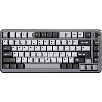YUNZII RT75 Rapid Trigger Wired Gaming Keyboard,Hall Effect Magnetic Switch (Black, Outemu Switch)