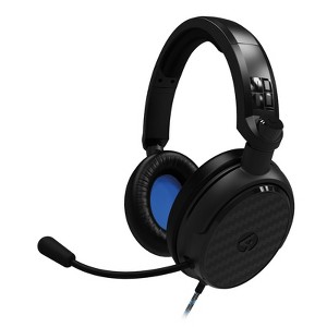 4Gamers C6-100 Gaming Headset for XBOX, PS4/PS5, Switch, Switch 2, PC -Black & Blue - 1 of 4