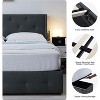 XIYUYEU Full/Queen Size Storage Bed Frame with Gas Lift,Wingback Headboard and USB Ports for Adults - 4 of 4