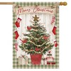 Briarwood Lane House Flag 40x28 For Outdoor Potted Christmas Tree For Christmas House Flag - 2 of 4