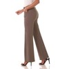 Rekucci Women's Secret Figure Pull-On Knit Wide Leg Pant - 2 of 4