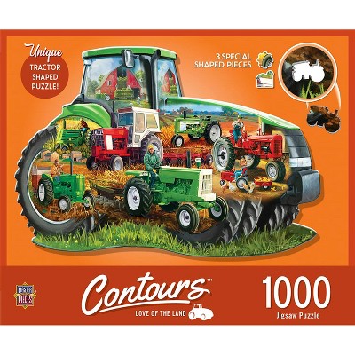 MasterPieces Inc Tractor Shape 1000 Piece Jigsaw Puzzle