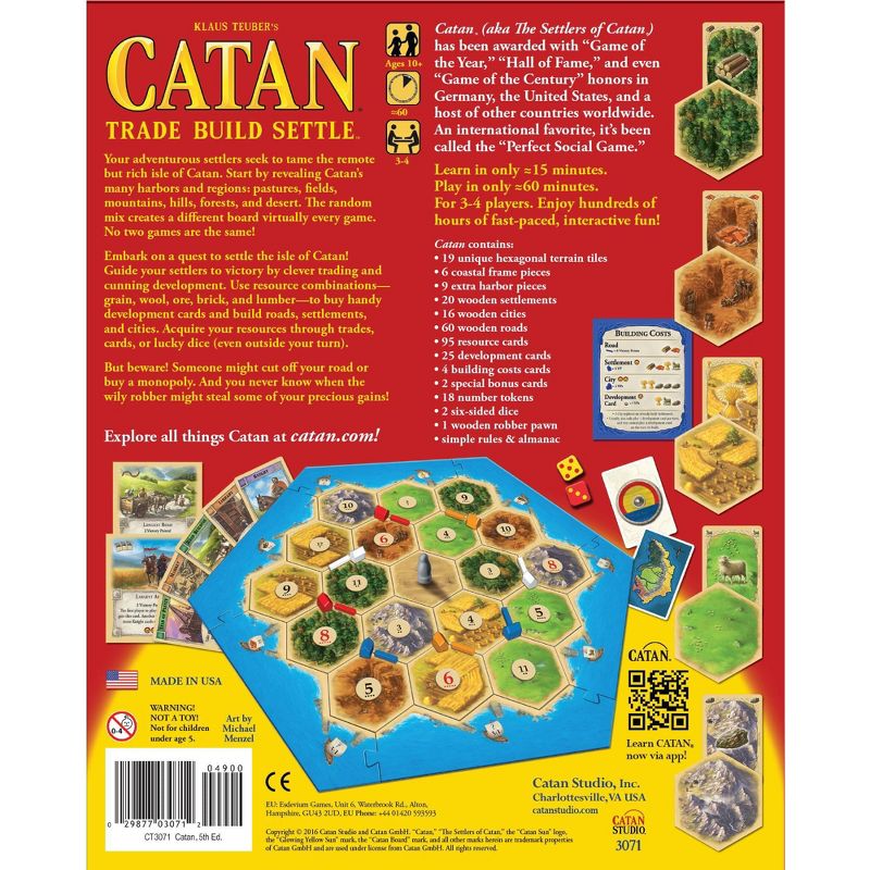 Settlers of Catan Board Game, 3 of 11