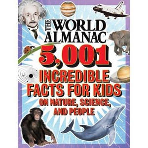 The World Almanac 5,001 Incredible Facts for Kids on Nature, Science, and People - (Hardcover) - 1 of 1