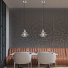 Livex Lighting Everett 1 - Light Pendant in  Brushed Nickel/Polished Chrome - 2 of 4