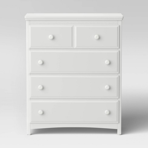 Delta Children Emerson 4 Drawer Dresser Bianca White Target