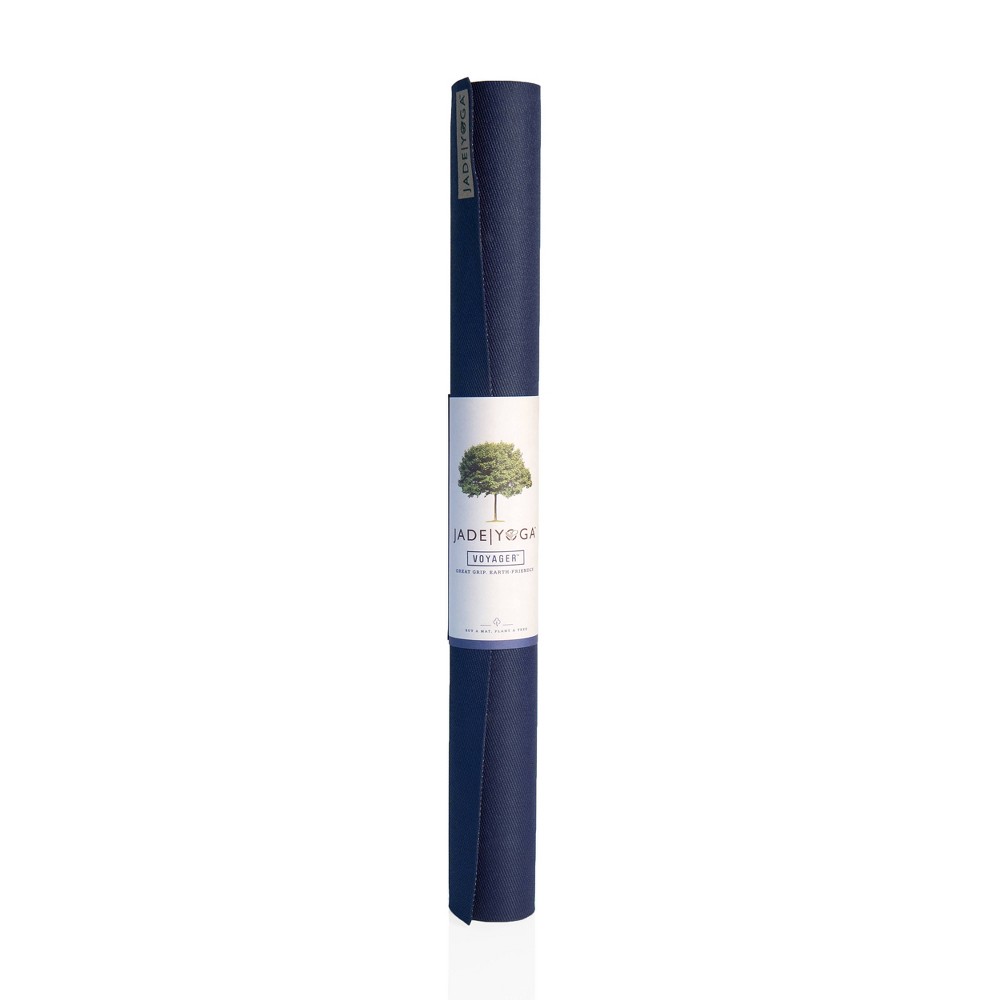 Photos - Yoga Jade Voyager Foldable  Mat - Midnight Blue (1.6mm)