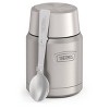 Thermos Icon 24oz Stainless Steel Food Storage Jar With Spoon - Granite :  Target