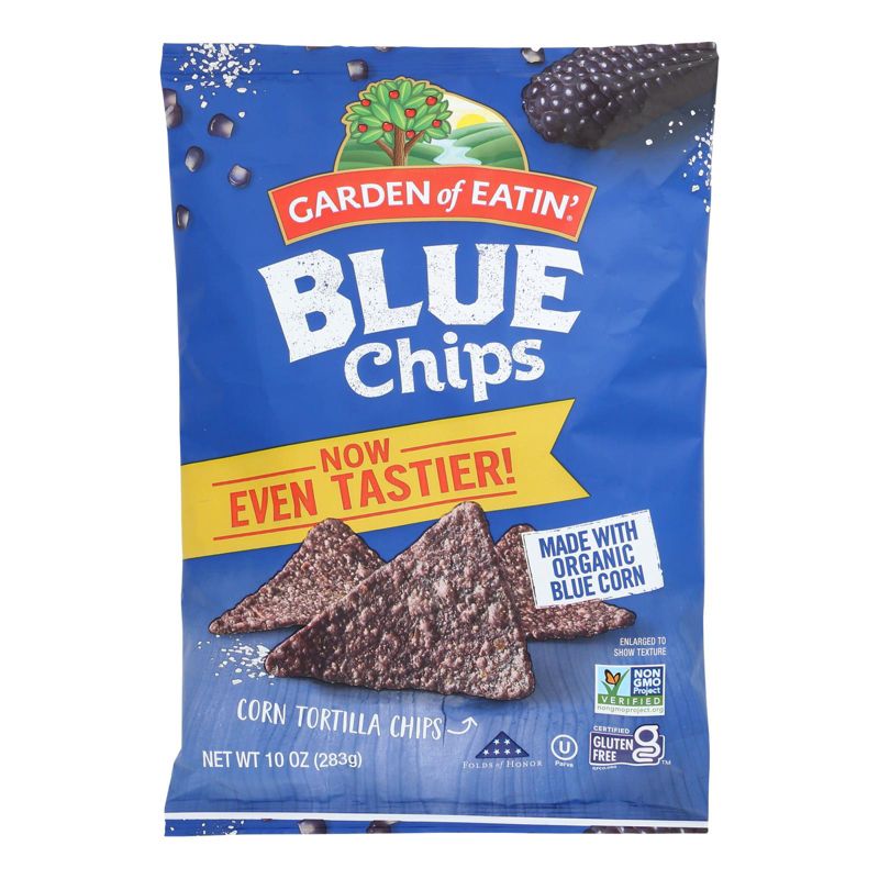Garden Of Eatin' Blue Corn Tortilla Chips - Case of 12/10 oz, 2 of 7