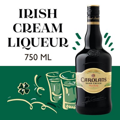 Carolans Irish Cream Liqueur - 750ml Bottle