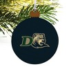 Drew University Primary Logo Wood Christmas Tree Holiday Ornament - 4 of 4