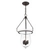 Livex Lighting Canterbury 4 - Light Pendant in  Bronze - 4 of 4