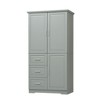 Chery Life Decorative Storage Cabinet with 3 Doors & 3 Drawers, for Bathroom, Living Room, Office - 2 of 4
