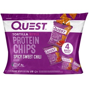 Quest Nutrition Tortilla Style Protein Chips - Spicy Sweet Chili - 1 of 4