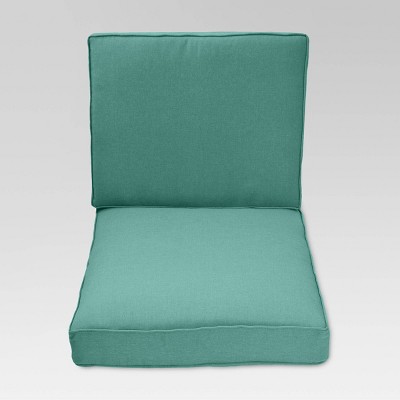 Halsted 2pc Outdoor Deep Seating Cushion Set - Turquoise - Threshold™