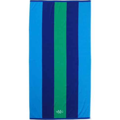 Lands end 2025 monogrammed beach towels