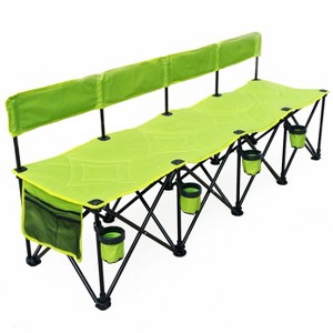 GoTEAM! Multi Seat Portable Folding Team Bench - 1 of 3