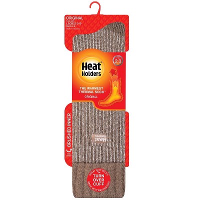 Heat Holders® Women's Rachel ORIGINAL™ Ribbed Boot Socks | Advanced Thermal Yarn | Thick Boot Socks Cold Weather Gear | Warm + Soft, Hiking, Cabin, Hunting, Outdoor, Cozy Socks