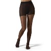 Memoi Women's Mini Heart Sheer Nylon Tights - 2 of 3