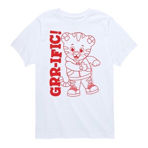 Boys' - Daniel Tiger - Daniel Line Art Short Sleeve Graphic T-Shirt - 1 of 4