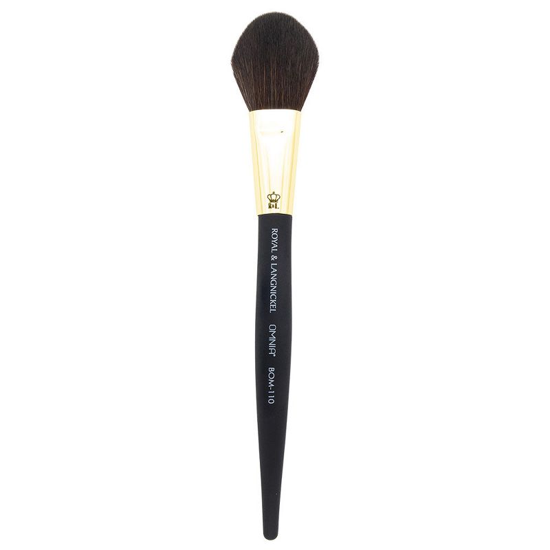 OMNIA Brush Professional Contour Gold Makeup Brush, BOM-110, 1 of 3