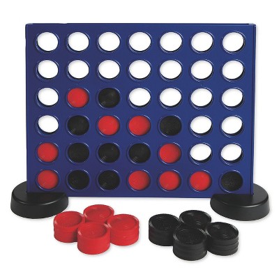 S&S Worldwide Giant 2-In-1 Four In A Row And Checkers Game