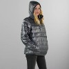 Members Only Women's Popover Puffer Oversized Jacket - 2 of 3