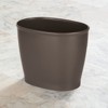 mDesign Plastic 2.25 Gallon Slim Trash Can Garbage Wastebasket Bin - image 3 of 4