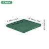Unique Bargains Ceramic Durable Indoor Decorative Plant Saucer 2 Pcs - 2 of 4