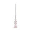 Glass Taper Candle Holder - Modern Decorative Candlestick for Home, Office, Bedroom & Living Room - Elegant Tall Contemporary Accent Decor - 4 of 4