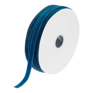Unique Bargains Soft Single Face Spool Silky Velvet Ribbon for Gift Wrapping - 1 of 3