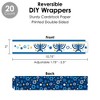 Big Dot of Happiness Hanukkah Menorah - Chanukah Holiday Party Favors and Cupcake Kit - Fabulous Favor Party Pack - 100 Pieces - 3 of 4