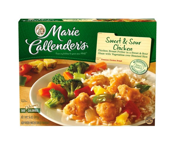 Marie Callenders Sweet and Sour Frozen Chicken Dinner - 14oz