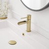 BWE Waterfall Single Handle Single Hole Bathroom Faucet Bathroom Drip-Free Lavatory RV Sink Faucet - 2 of 4