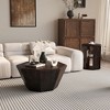 NicBex 23.62 Inch Hexagon Coffee Table Modern Wooden End Table with Storage for Living Room, Bedroom - 2 of 4